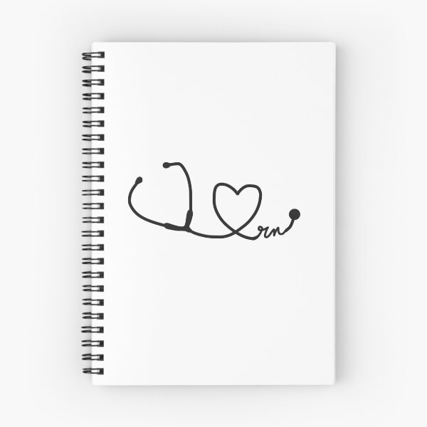 Item preview, registered nurse heart stethoscope designed and sold by danafink.