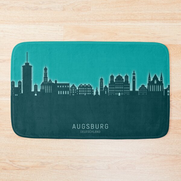 Item preview, Augsburg Germany Skyline designed and sold by ArtPrints.