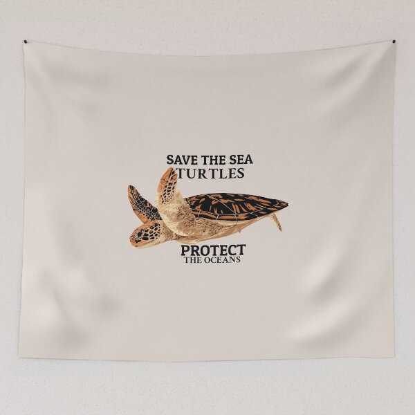 Item preview, Save The Sea Turtles, Protect The Oceans designed and sold by KewaleeTee.