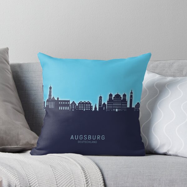 Item preview, Augsburg Germany Skyline designed and sold by ArtPrints.