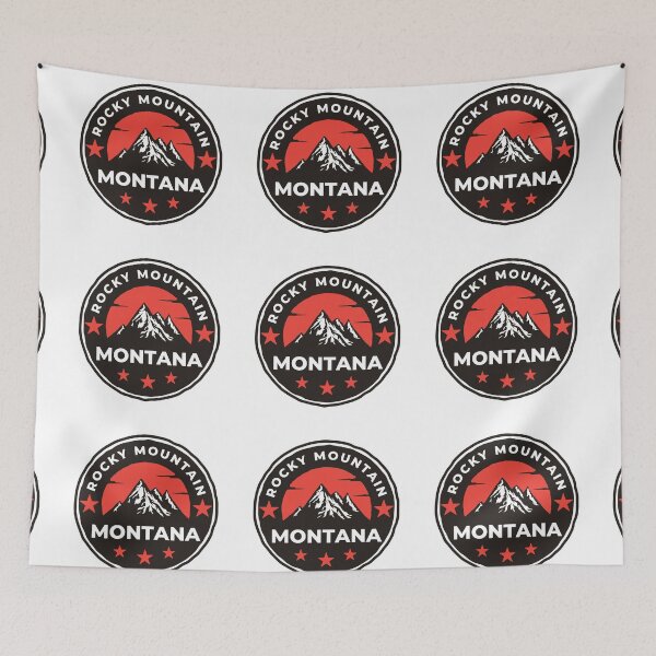 Item preview, Rocky Mountain Montana - Travel designed and sold by ExploreTheStore.