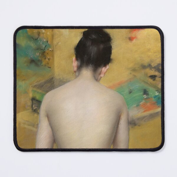 Item preview, Study of Flesh Color and Gold by William Merritt Chase, American, 1888 designed and sold by Shapes-Mania.