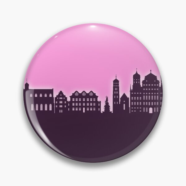Item preview, Augsburg Germany Skyline designed and sold by ArtPrints.