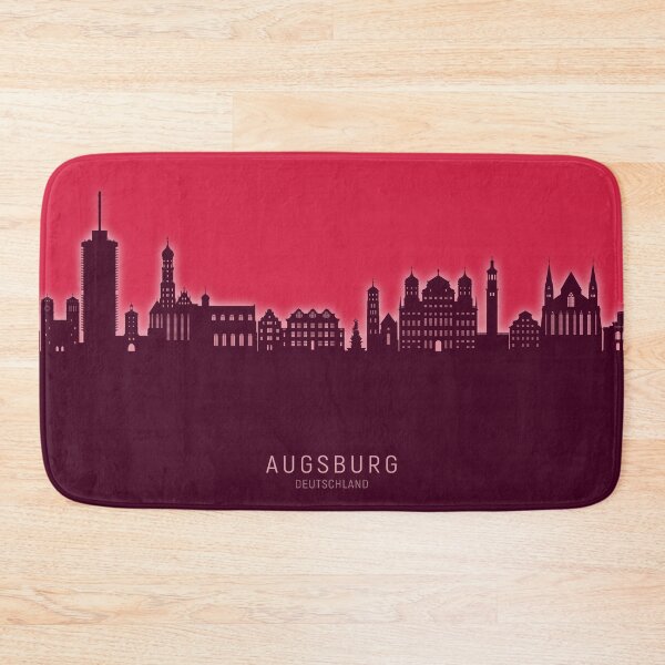 Item preview, Augsburg Germany Skyline designed and sold by ArtPrints.