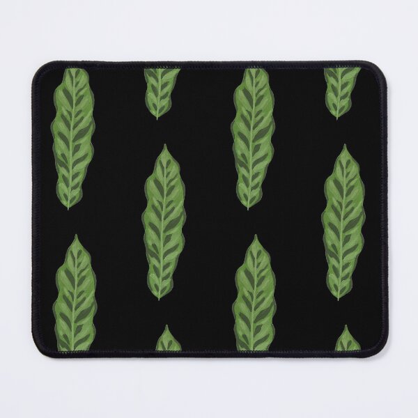 Item preview, Calathea leaf gouache painting designed and sold by Milanicole.