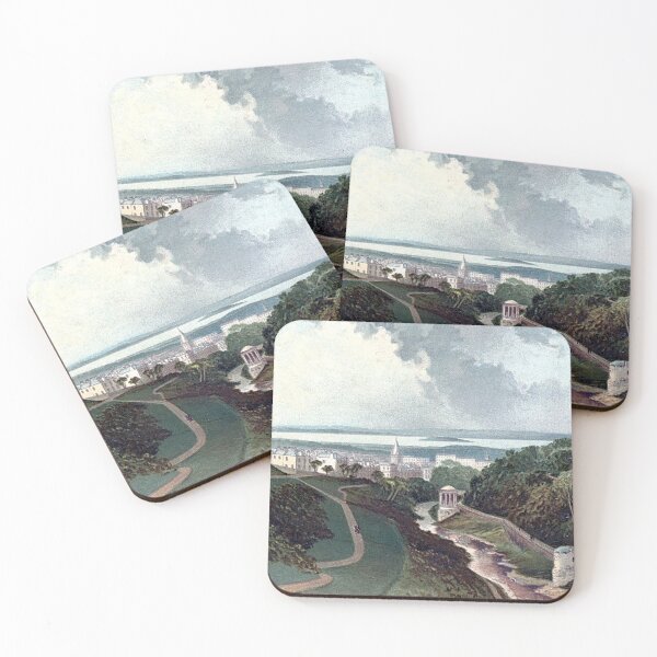 Item preview, Vintage Illustration of the view from The Dean Bridge, Edinburgh designed and sold by yourscotland.