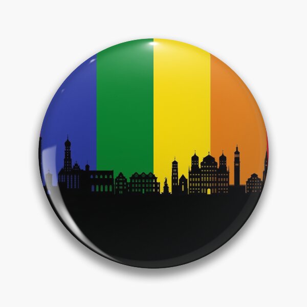 Item preview, Augsburg Germany Skyline designed and sold by ArtPrints.