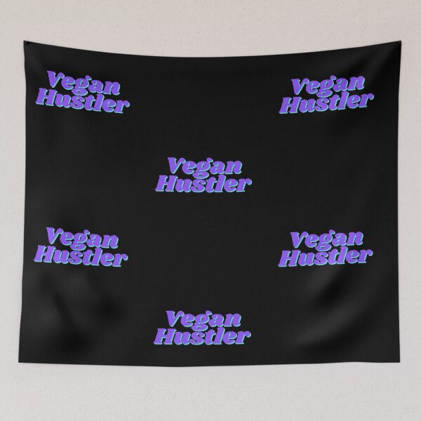 Item preview, Vegan Hustler Retro Purple Edition designed and sold by Vegginitup.