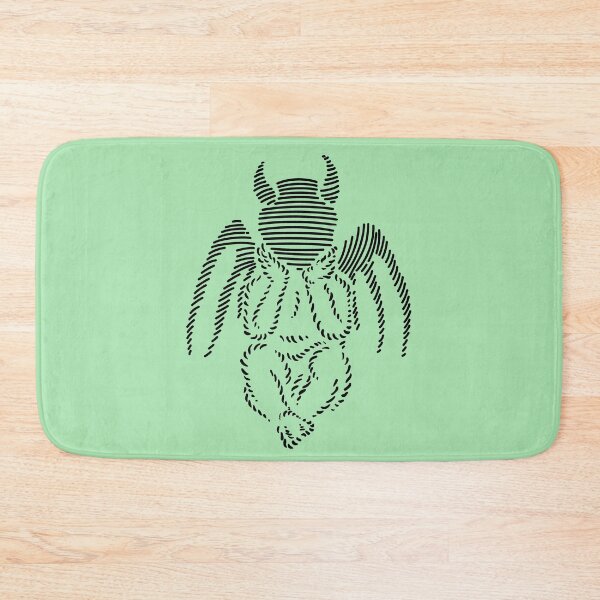 Item preview, Little Angel Imp Barcode Art designed and sold by VADIMproducts.