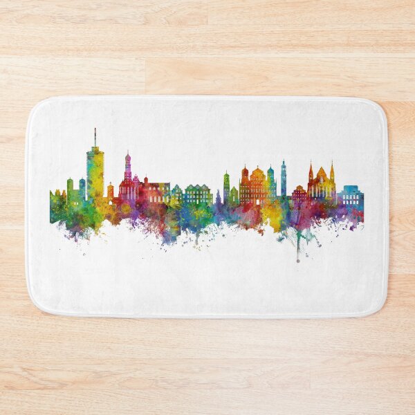 Item preview, Augsburg Germany Skyline designed and sold by ArtPrints.