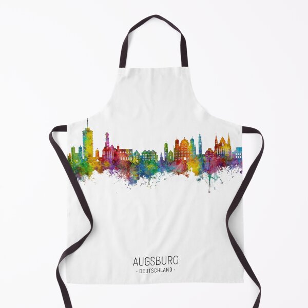 Item preview, Augsburg Germany Skyline designed and sold by ArtPrints.