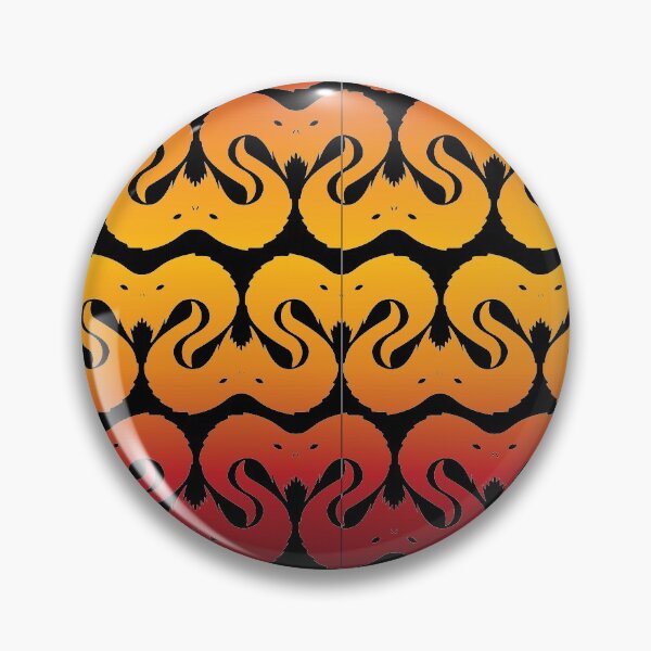 Item preview, Fire and Demon Pattern designed and sold by DapperZombee.