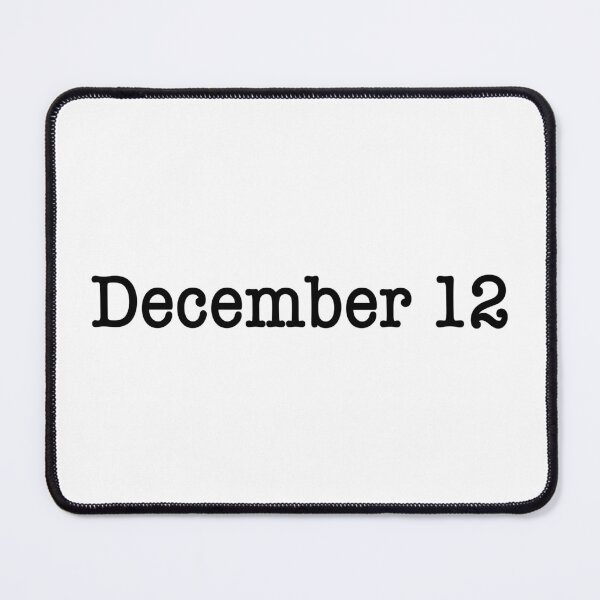 Item preview, December 12 designed and sold by ellebackup.