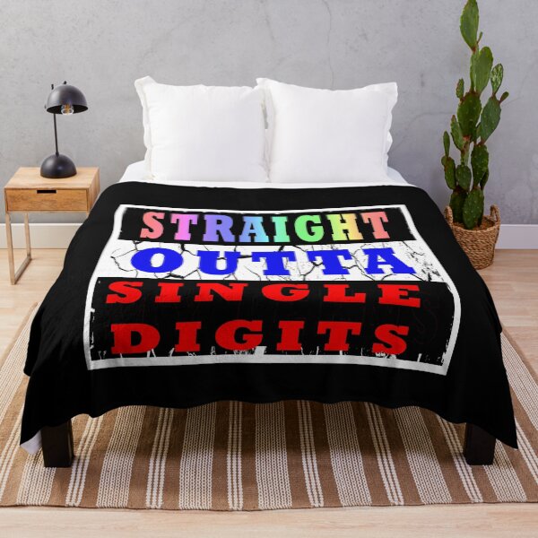 Item preview, Straight Outta Single Digits Happy 10th Birthday designed and sold by KeysTreasures.
