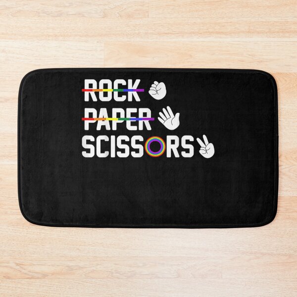 Item preview, Rock Paper Scissors Gay Lesbian LGBT Pride  designed and sold by RogerGift.