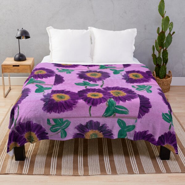 Item preview, Purple Daisies smile  designed and sold by Ruth Breen Artwork .