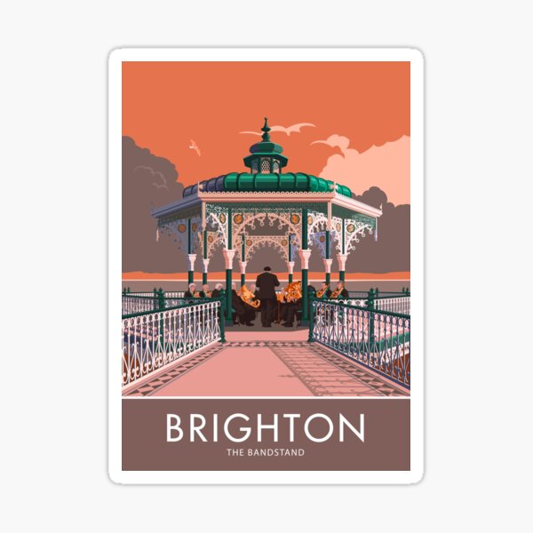 Brighton, Bandstand Sticker