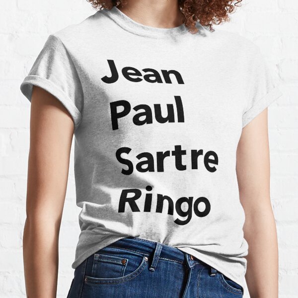 Jean Paul Sartre T-Shirts for Sale | Redbubble Jean Paul Sartre T-Shirts For Sale | Redbubble