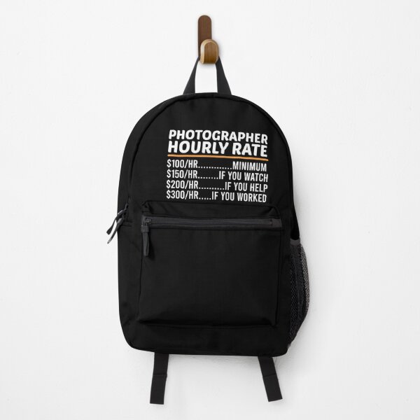 Item preview, Funny Photographer Hourly Rate designed and sold by ZOHANATION.