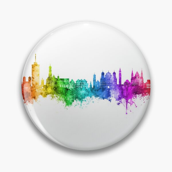 Item preview, Augsburg Germany Skyline designed and sold by ArtPrints.
