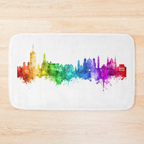Item preview, Augsburg Germany Skyline designed and sold by ArtPrints.