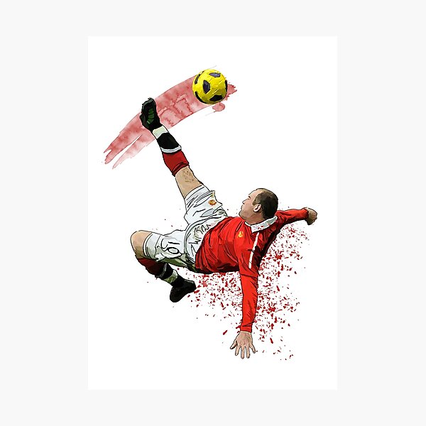 Wayne Rooney Photographic Print