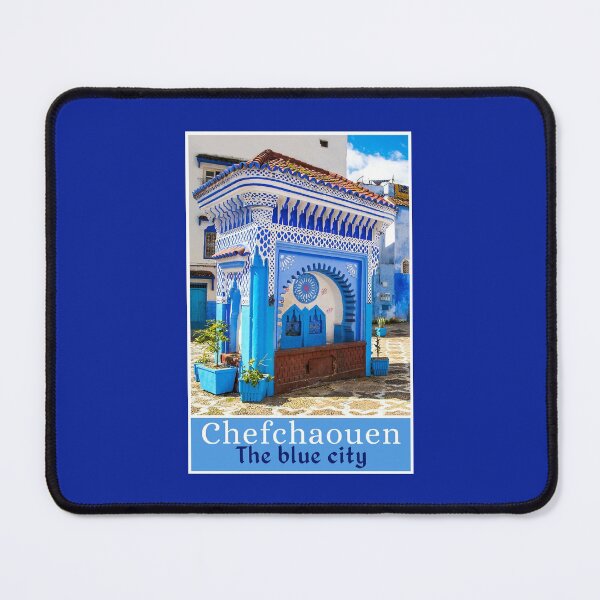 Item preview, The blue city Chefchaouen Morocco designed and sold by EyanShop.