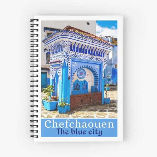 Item preview, The blue city Chefchaouen Morocco designed and sold by EyanShop.