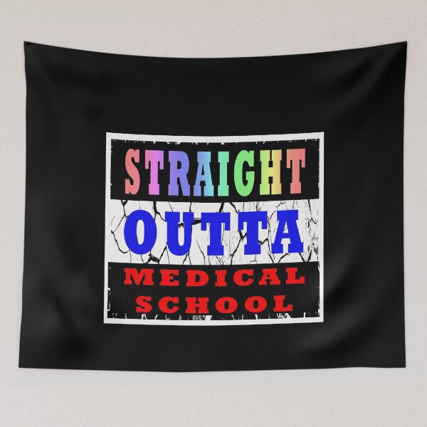 Item preview, Straight Outta Medical School designed and sold by KeysTreasures.