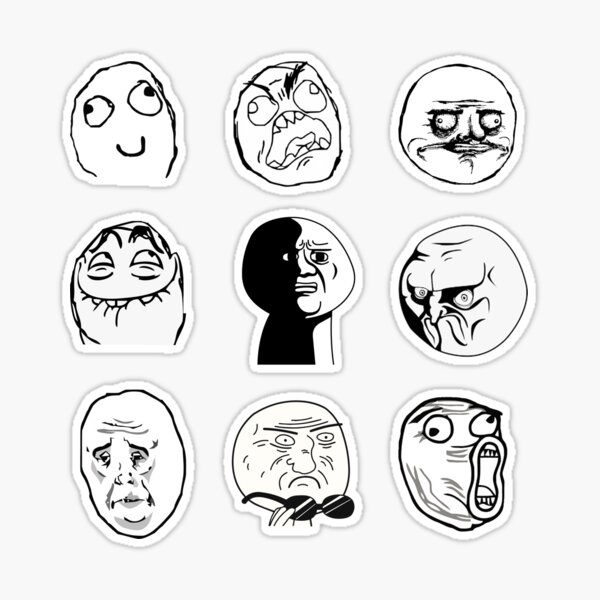 Meme list  Rage faces, Meme faces, Funny image photo