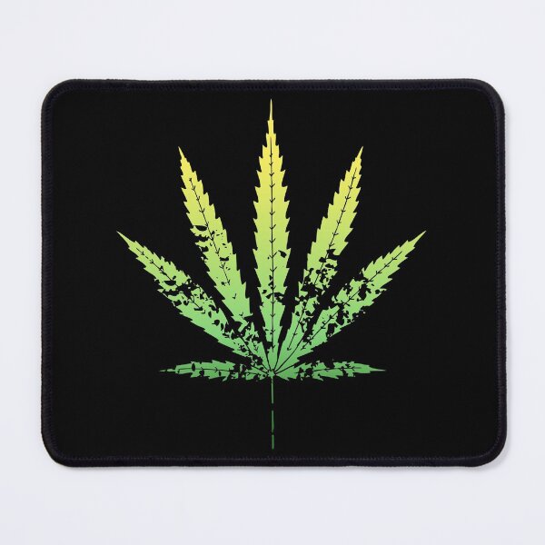 Item preview, Artsy weed leaf designed and sold by Seoul26.
