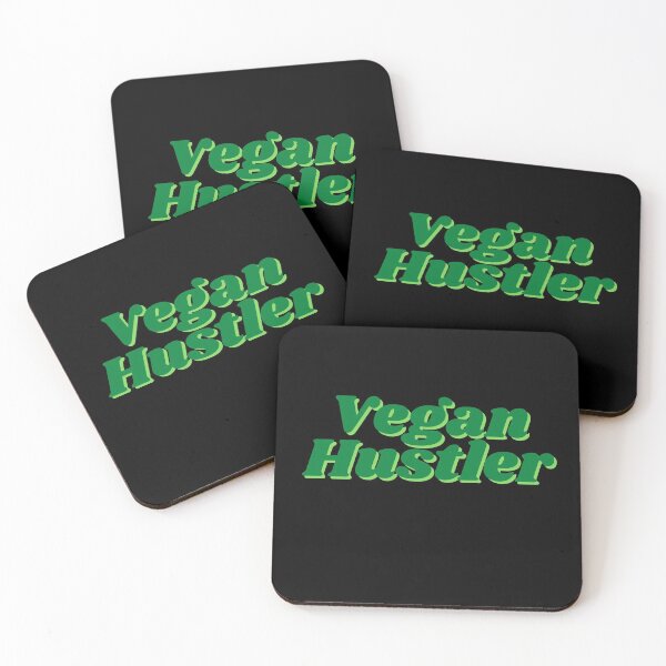 Item preview, Vegan Hustler Retro Green Edition designed and sold by Vegginitup.