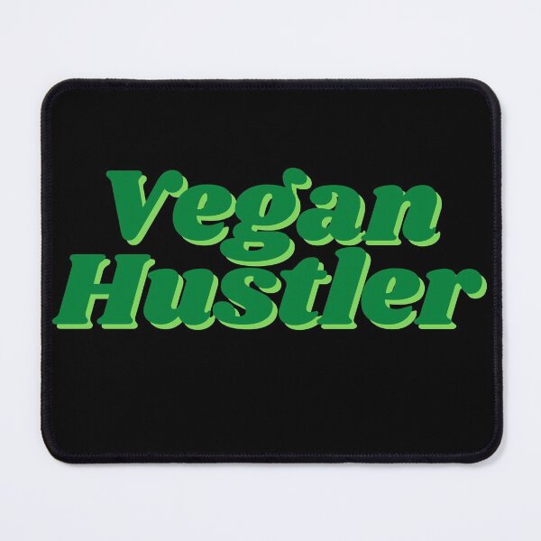 Item preview, Vegan Hustler Retro Green Edition designed and sold by Vegginitup.