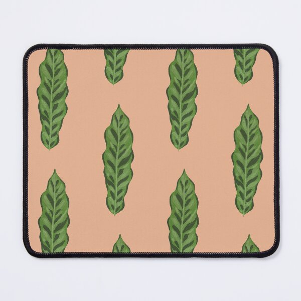 Item preview, Calathea leaf gouache painting designed and sold by Milanicole.