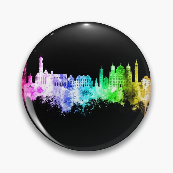Item preview, Augsburg Germany Skyline designed and sold by ArtPrints.