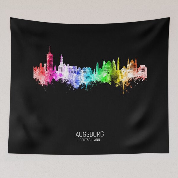 Item preview, Augsburg Germany Skyline designed and sold by ArtPrints.