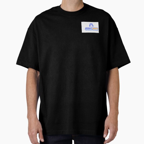 SpeekyGeeky Logo Oversized T-Shirt
