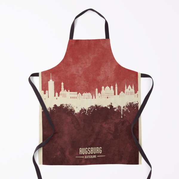 Item preview, Augsburg Germany Skyline designed and sold by ArtPrints.