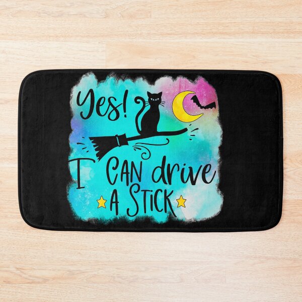 Item preview, Yes! I can drive a stick Halloween- men’s and women’s  Halloween  designed and sold by Designs Of all kinds.