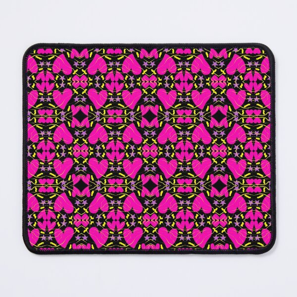Item preview, Pink Hearts and Purple Stars Flashy Pattern | Flashy Pattern 322 | Colorful Unique Flashy Patterns designed and sold by Dream Wear.
