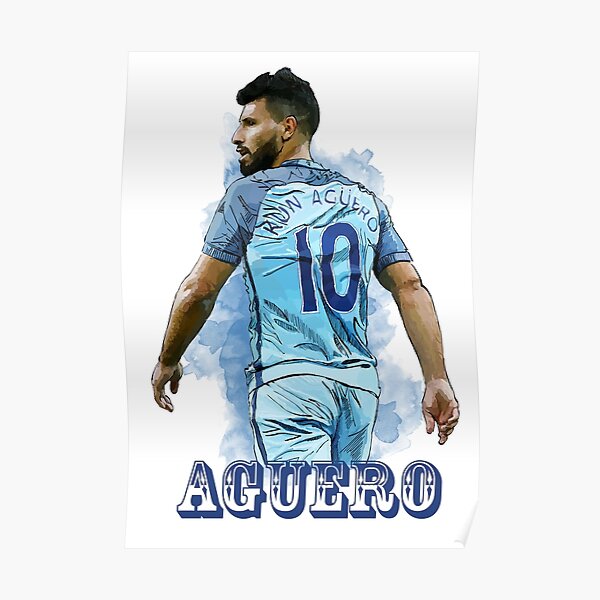 Poster Manchester City FC - Sterling 15/16, Wall Art, Gifts & Merchandise