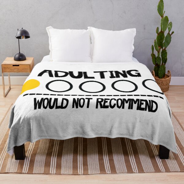 Item preview, Adulting Would Not Recommend designed and sold by Leoster.