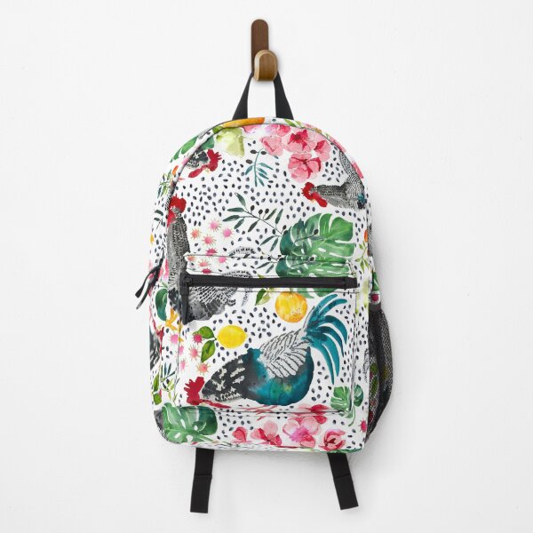 Item preview, Garden Roosters designed and sold by LIMEZINNIASDES.