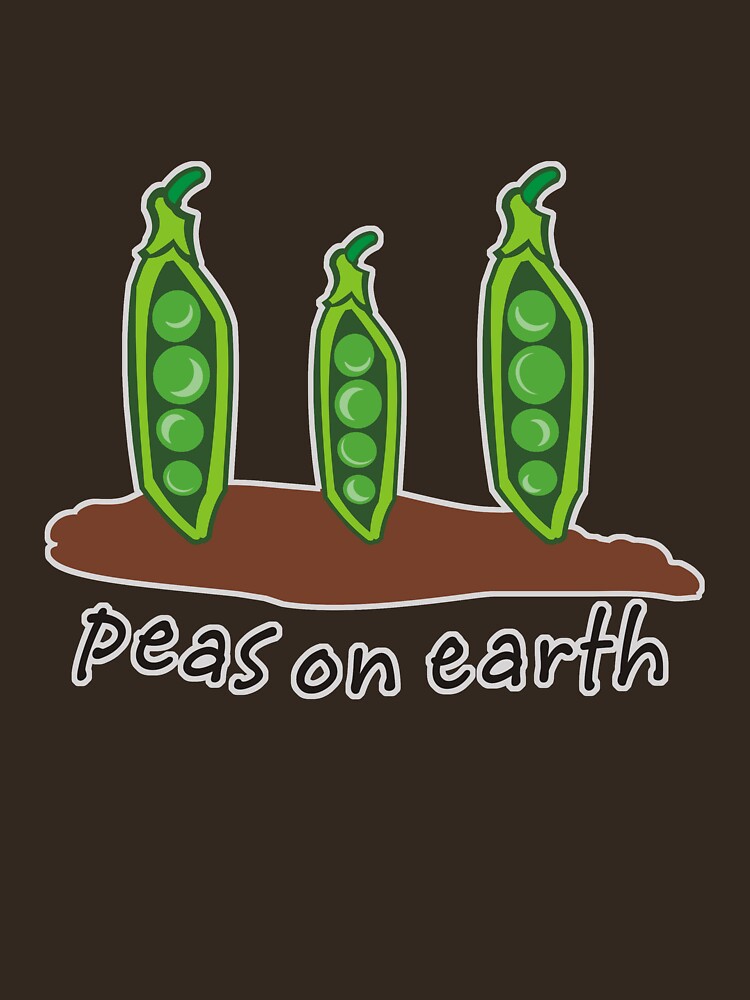 peas on earth t shirt