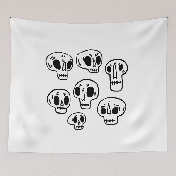 Item preview, Skulls Halloween designed and sold by Hpabedi.