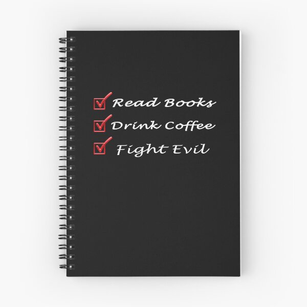 Item preview, Read Books Drink Coffee Fight Evil designed and sold by Hanaahashem.