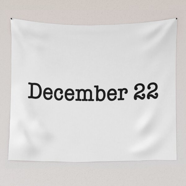 Item preview, December 22 designed and sold by ellebackup.