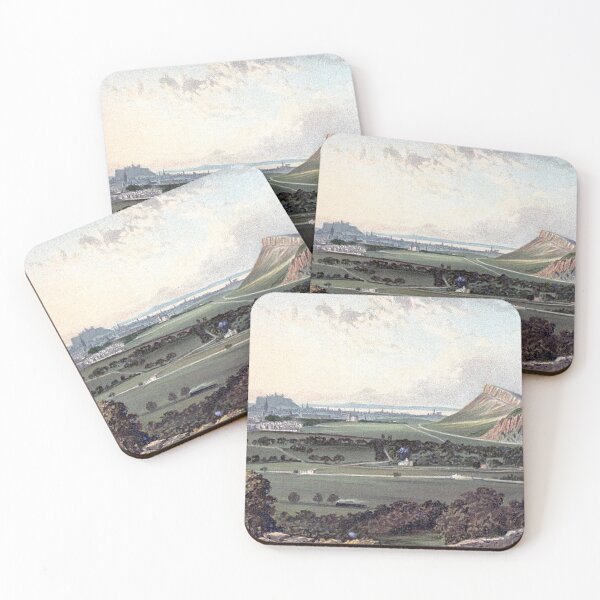 Item preview, Vintage Illustration of Edinburgh from Craigmillar Castle designed and sold by yourscotland.