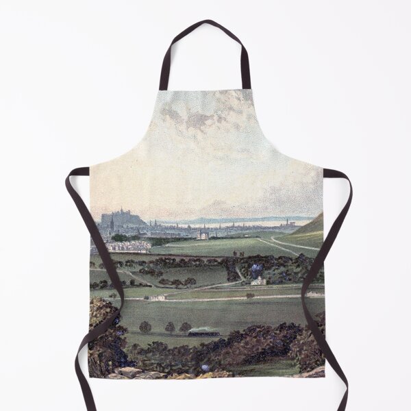 Item preview, Vintage Illustration of Edinburgh from Craigmillar Castle designed and sold by yourscotland.
