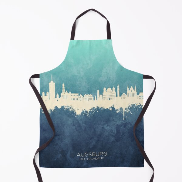 Item preview, Augsburg Germany Skyline designed and sold by ArtPrints.